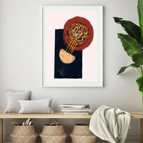 Plakat - Artystyczna abstrakcja (A4)