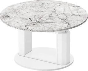 Ławostół podnoszony i rozkładany Primo Lux efekt marmuru połysk