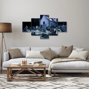 Obraz - Ciemna noc (125x70 cm)