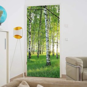 Fototapeta na drzwi BIRCH GROVE 86x200 cm