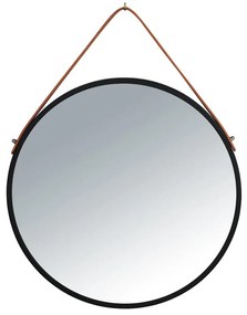 WENKO 24424100 - Lustro BORRONE 40x40 cm czarne/srebrne