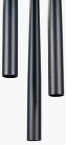 Lampa wisząca BLISS 3P czarna SOLLUX  LIGHTING