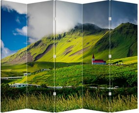 Parawan - Górski krajobraz (210x170 cm)