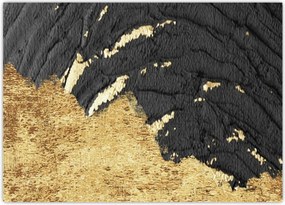 Obraz - Złota struktura N⁰1 (70x50 cm)