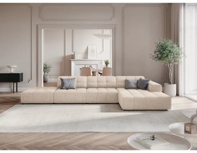 Beżowy narożnik (prawostronny) Chicago – Cosmopolitan Design