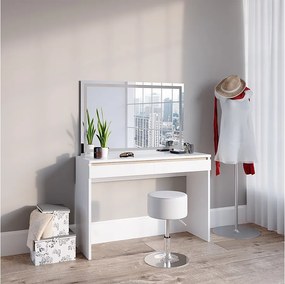 Stół o jamierze biały 120x41.8x83 emma