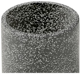 Ciemnoszara doniczka Bonami Selection Terrazzo, ø 34 cm