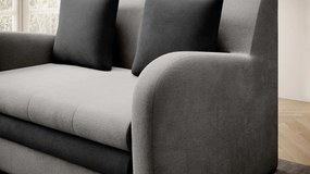 Sofa rozkładana z funkcją spania ARIO jasnoszara/szara ELTAP