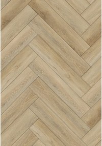 Mexen Worcester próbka paneli winylowych jodełka SPC 6,5 mm, podkład IPEX 1,5 mm, 4 V-Fuga, Dąb - F1176-S