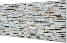 Szkło do Kuchni na Ścianę Wyrazista Struktura Kamienia