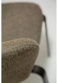 Tapicerowane krzesło w kolorze khaki Heap – DAN-FORM Denmark