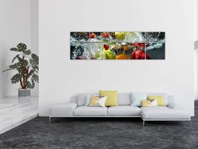 Obraz - Owoce (170x50 cm)