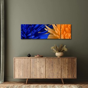 Szczegółowy obraz kwiatów (170x50 cm)
