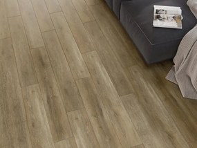 Mexen Clermont  próbka paneli winylowych SPC 6,5 mm, podkład IXPE 1,5 mm, 4 V-Fuga, Dąb - F1053-S