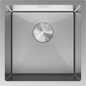 Mexen Trixo zlewozmywak stalowy 1-komorowy 440 x 440 mm, inox - 6413441000-01