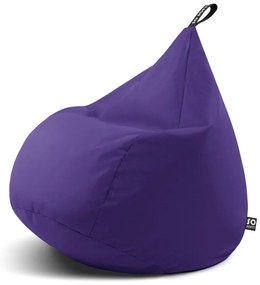 Fioletowy worek do siedzenia Drop L – So Soft?