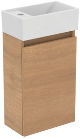 Wisząca szafka pod umywalkę w dekorze dębu 35x55 cm Eurovit+ – Ideal Standard