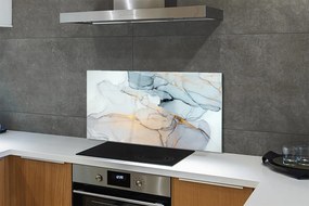 Panel szklany do Kuchni Abstrakcyjne Plamy Kamienne