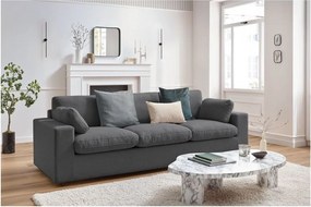 Ciemnoszara sofa 250 cm Belair – Bobochic Paris