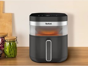 Ciemnoszara frytkownica beztłuszczowa Infrared EY832HE0 – Tefal