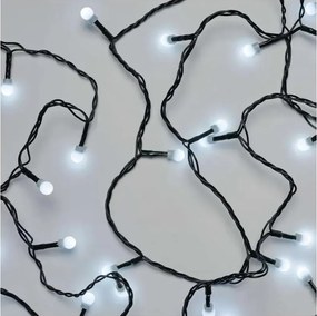 LED Zewnętrzny łańcuch 80xLED/8 funkcji 13m zimna biel IP44