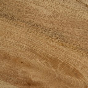 Okrągły stolik z litego drewna mango ø 40 cm Mao – Ixia