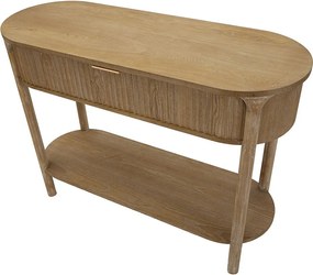 Stolik Konsolowy VKH758, Brązowy, 110x40x80 cm, Kendra Home