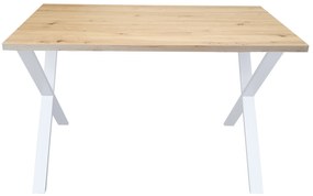 Stół 70/120/28 Loft X podstawa metalowa do salonu kuchni