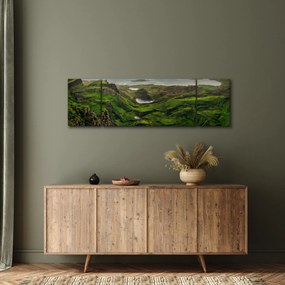 Obraz - Quiraing, Szkocja (170x50 cm)