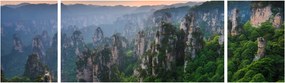 Obraz - Narodowy Park Leśny Zhangjiajie (170x50 cm)
