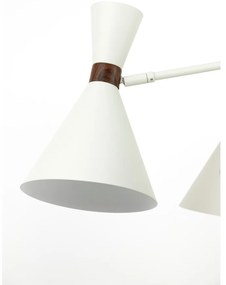 Biała lampa wisząca z metalowym kloszem ø 86,5 cm Hoodies – Light &amp; Living