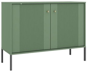 Komoda LUE zielona/czarna