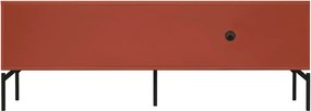 Szafka pod TV w kolorze terakoty 160x60x42 cm Met – noo.ma