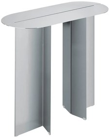 Konsola ze stali nierdzewnej w kolorze matowego srebra 35x80 cm Oru – Blomus