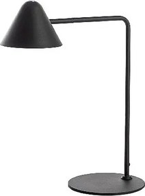 Antares - Czarna metalowa lampa stołowa LED