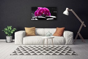 Obraz Canvas Kamienie Zen Orchidea Spa