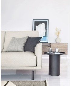 Beżowa sofa z tkaniny szenilowej 214 cm Galene – Kave Home