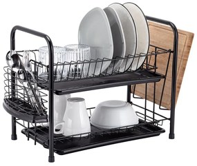 Dwupoziomowy ociekacz do naczyń i sztućców F2-W04