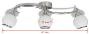 Nowoczesna falista lampa sufitowa - E977-Rebeca