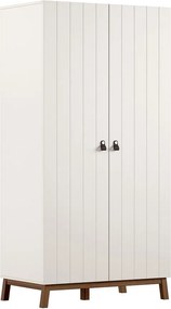 Beżowa szafa dziecięca 99x196x58 cm Sezane – Vipack