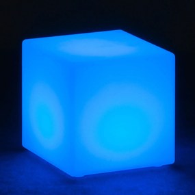 Podświetlany taboret LED, 30 x 30 x 30 cm