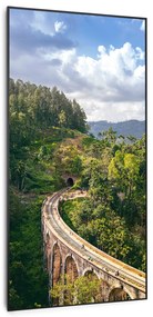 Klarstein Wonderwall Art Smart 700W 120x60cm Obraz na podczerwień Pociąg