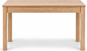 Prostokątny stół Savio 120x68 cm z płyty laminowanej w kolorze dębu lub białym