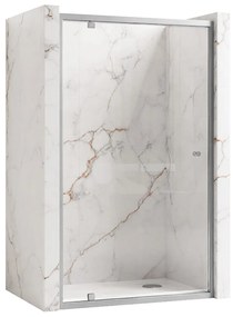 Drzwi prysznicowe Rea Primo Swing 80 Chrom