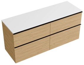 Szafka pod umywalkę nablatową LAVOA 120 cmDo umywalek nablatowych - wybór metalowych uchwytów