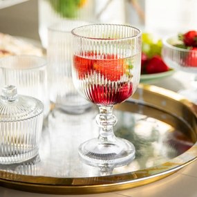 Altom Szklanka na nóżce Selena, 370 ml, zestaw 6 sztuk