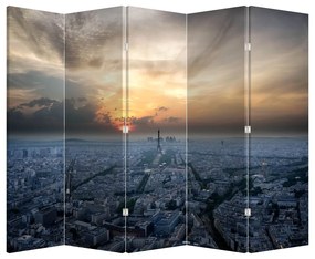 Parawan - Paryż z góry (210x170 cm)