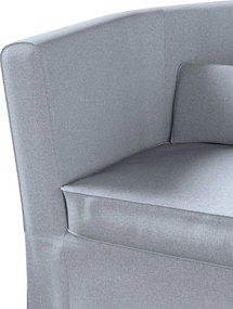 Pokrowiec na fotel Ektorp Tullsta kolor niebieski tkanina strukturalna