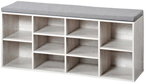 Szafka na buty z siedziskiem, 103,5 x 29,5 x 48 cm