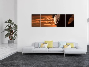 Obraz słonia (170x50 cm)